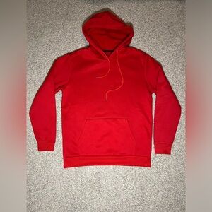 Red hoodie
